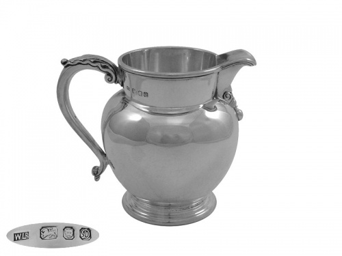 Sterling Silver Water Jug 1978